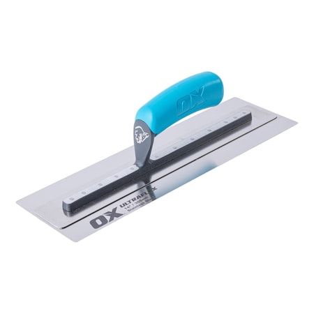 Ox Tools Pro Ultraflex Finishing Trowel, 14" x 4.25" / 355mm x 110mm OX-P530114